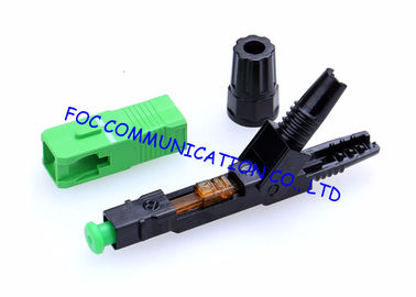 Field Installable Fiber Optic Connector SC APC Pre - embedded Type