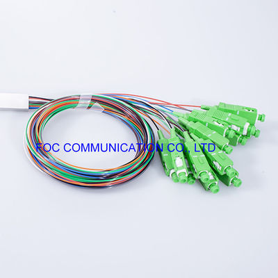 APC Sc θραυστών LSZH 1x8 PLC ινών δικτύων τηλεπικοινωνιών συνδετήρας χαμηλό PDL