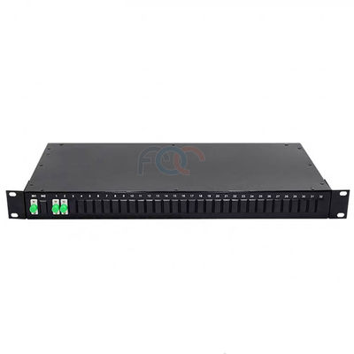 FC APC θραύστης χαμηλό PDL 1×2 PLC ινών που φορτώνεται πλήρως για PON CATV
