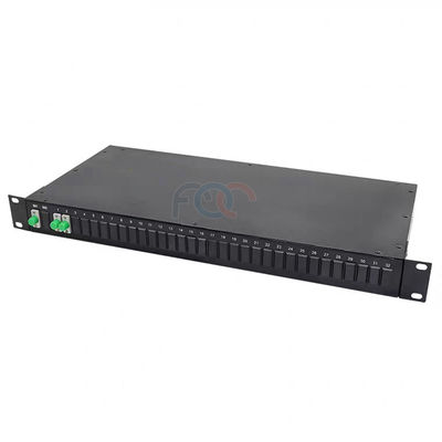 FC APC θραύστης χαμηλό PDL 1×2 PLC ινών που φορτώνεται πλήρως για PON CATV