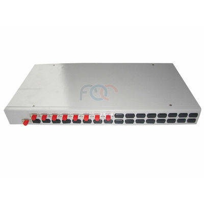 FC το ράφι UPC 1x8 τοποθετεί το θραύστη PLC για το παθητικό οπτικό δίκτυο FTTH