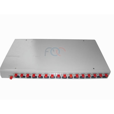 Το ράφι τοποθετεί το χαμηλό PDL FTTH θραυστών PON PLC ινών FTTP θραύστη PLC του τοπικού LAN