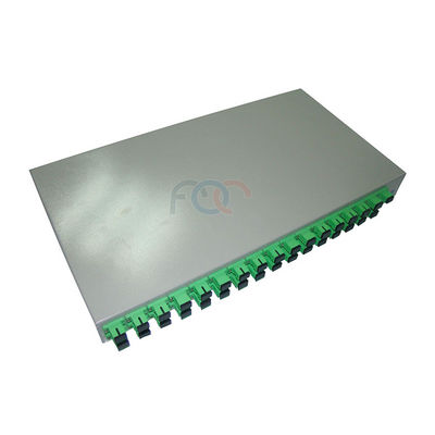το ράφι θραυστών οπτικών ινών PLC 1650nm 1×32 τοποθετεί το σακάκι LSZH