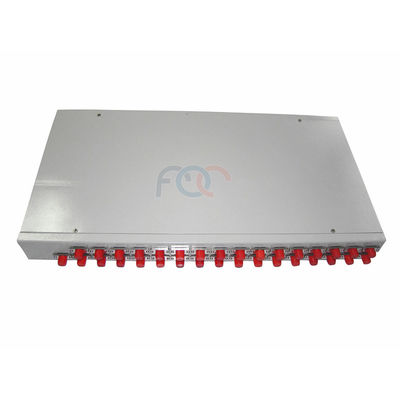 το ράφι θραυστών οπτικών ινών PLC 1650nm 1×32 τοποθετεί το σακάκι LSZH