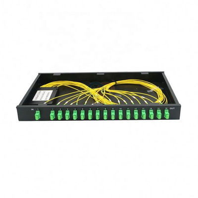 Το χαμηλό ράφι PDL 1260nm τοποθετεί το θραύστη 1 PLC APC Sc RU 19» 1x16