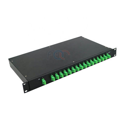 1x16 παθητικό ράφι θραυστών 1 PLC FTTH RU 19 το» τοποθετεί APC χαμηλό PDL Sc