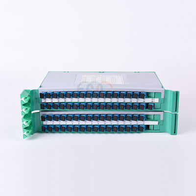 FTTH ράφι θραυστών PLC ίνα παλέτα 1650nm 19 το» τοποθετεί το Sc UPC 1x64