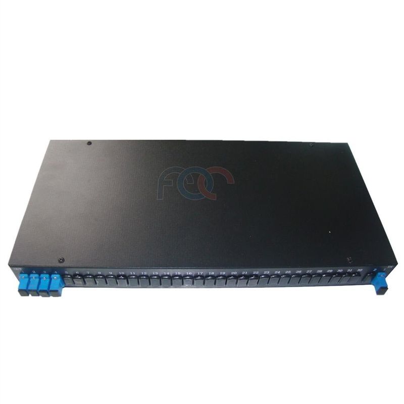 Θραύστης G.657A 1260nm οπτικών ινών PVC 1×4 LSZH με τους συνδετήρες Sc LC ST FC