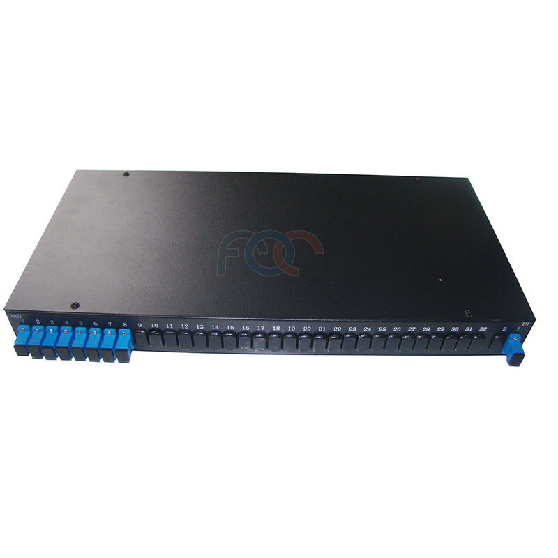 FC το ράφι UPC 1x8 τοποθετεί το θραύστη PLC για το παθητικό οπτικό δίκτυο FTTH